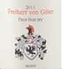 11 Pinot Noir Freiherr Von Goler (Burg Ravensburg) 2011